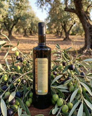 Aceite de oliva virgen extra ecológico vidrio 1 Litro